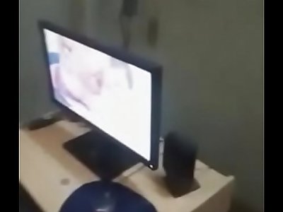 indian girlfriend watching porno with boyfriend