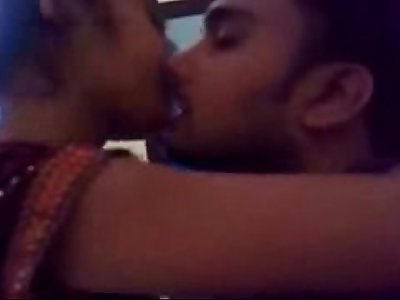 desi girl and boy sensual kiss in class apartment
