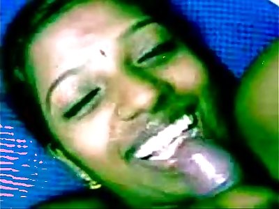 Desi Girl Eating Jism Like Cream